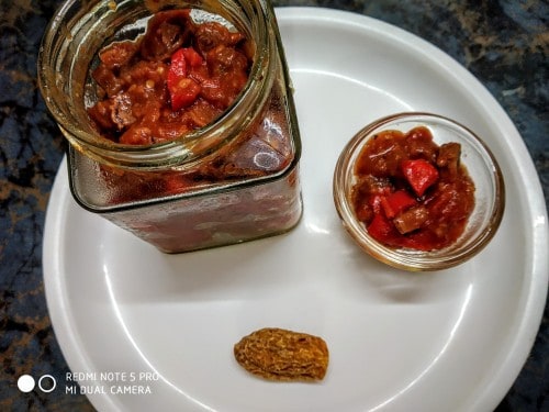 Sweet And Sour Dry Dates Chutney - Plattershare - Recipes, Food Stories And Food Enthusiasts