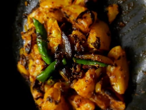 Jeera Aloo Methi Bhaji - Plattershare - Recipes, Food Stories And Food Enthusiasts
