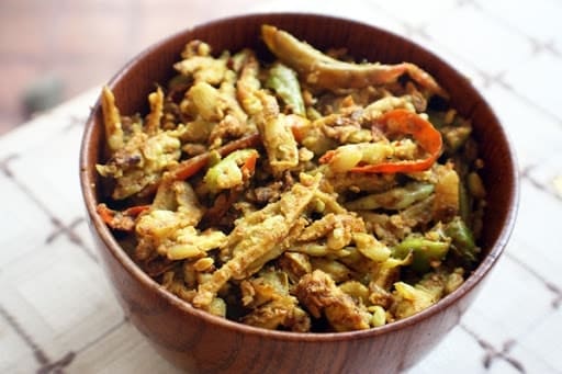 Banana Flower Pickle - Home Recipe - Plattershare - Recipes, food stories and food lovers