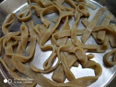 Homemade Whole Wheat Pasta with Savory Vegetables - Plattershare - Recipes, food stories and food lovers Homemade Whole Wheat Pasta with Savory Vegetables - Plattershare - Recipes, food stories and food lovers
