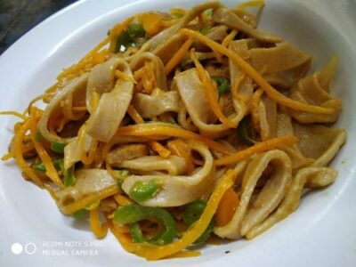 Homemade Whole Wheat Pasta with Savory Vegetables - Plattershare - Recipes, food stories and food lovers Homemade Whole Wheat Pasta with Savory Vegetables - Plattershare - Recipes, food stories and food lovers