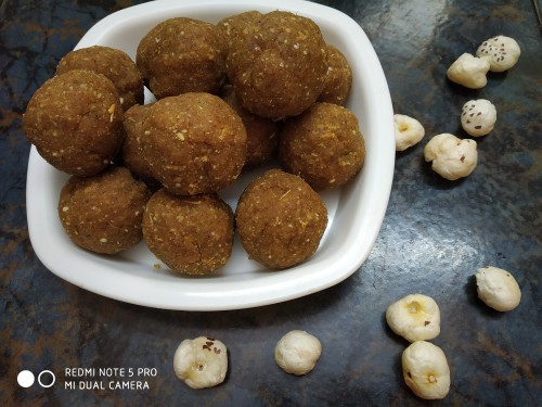 Laddoo Made From Jau (Barley) - Plattershare - Recipes, Food Stories And Food Enthusiasts