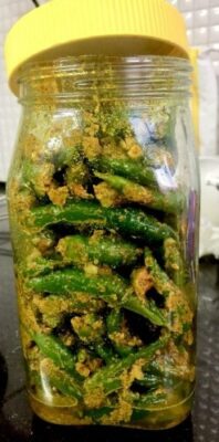 Instant Green Chili Pickle: A Zesty, Flavor-Packed Condiment - Plattershare - Recipes, food stories and food lovers Instant Green Chili Pickle: A Zesty, Flavor-Packed Condiment - Plattershare - Recipes, food stories and food lovers