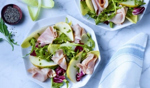 Ham And Pear Arugula Salad - Plattershare - Recipes, food stories and food lovers