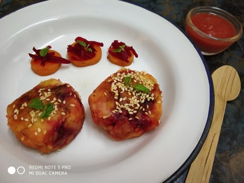 Veg Potato Tikki - Plattershare - Recipes, food stories and food lovers