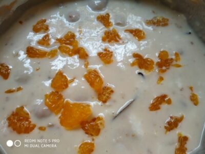 Kheer With Orange And Rasgulla - Plattershare - Recipes, food stories and food lovers