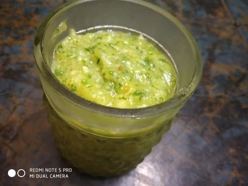 Green Mango Chutney - Plattershare - Recipes, food stories and food enthusiasts