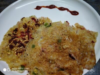 Savory Suji Ka Chilla (Semolina Pancakes with Beetroot and Oats) - Plattershare - Recipes, food stories and food lovers Savory Suji Ka Chilla (Semolina Pancakes with Beetroot and Oats) - Plattershare - Recipes, food stories and food lovers