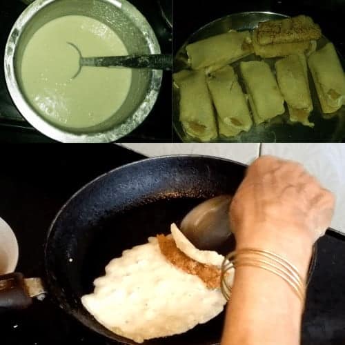 Patishapta Recipe by Sibani Nag : Nolen Gurer Patishapta Pithe - Plattershare - Recipes, food stories and food lovers
