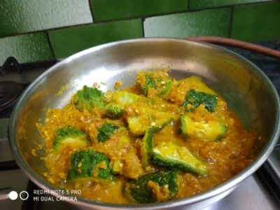 Lasuni Karela - Plattershare - Recipes, food stories and food lovers