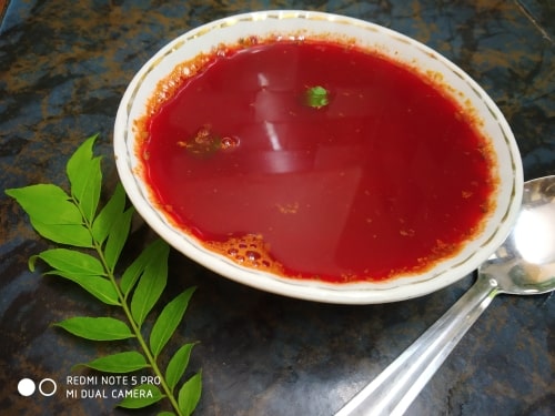 Beetroot Rasam - Plattershare - Recipes, food stories and food lovers