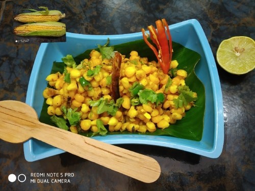 Chatpata Bhutta (Corn) - Plattershare - Recipes, Food Stories And Food Enthusiasts