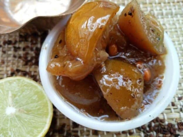 50 -50 Sweet Lime Pickle - Plattershare - Recipes, Food Stories And Food Enthusiasts