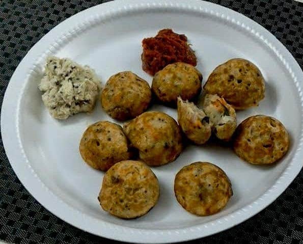 Instant Wheat Flour Kuzhi Paniyaram - Plattershare - Recipes, food stories and food lovers