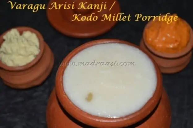 Varagu Arisi Kanji / Kodo Millet Porridge - Plattershare - Recipes, Food Stories And Food Enthusiasts