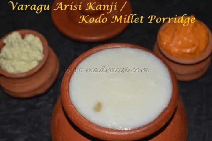 Varagu Arisi Kanji / Kodo Millet Porridge - Plattershare - Recipes, food stories and food lovers