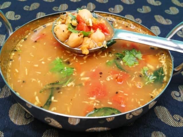 Sundal Rasam (Mixed Pulses Soup) - Plattershare - Recipes, food stories and food lovers