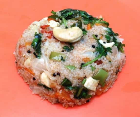 Wheat Rava Karabath - Plattershare - Recipes, food stories and food lovers