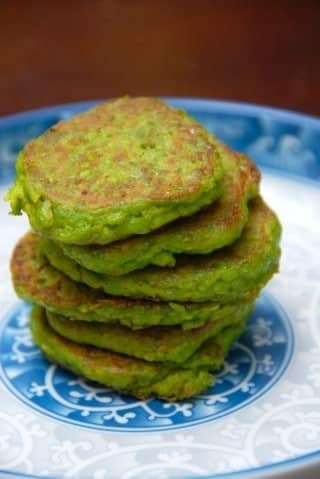 Green Pea Pancakes - Plattershare - Recipes, food stories and food lovers