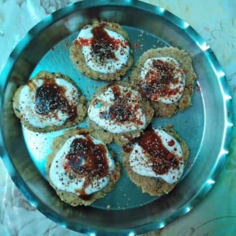 Oat Papri Chaat - Plattershare - Recipes, food stories and food lovers