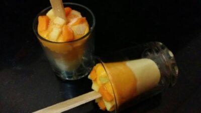 Sweet & Tangy Mango Ice Cream: A Refreshing Summer Treat - Plattershare - Recipes, food stories and food lovers Sweet & Tangy Mango Ice Cream.