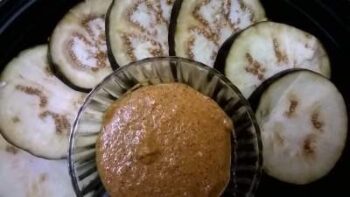 Eggplant Grilled With Mustard Sauce - Plattershare - Recipes, food stories and food lovers