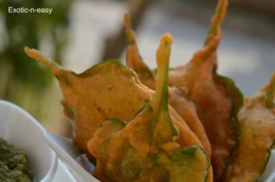 Crispy Palak Pakora (Spinach Fritter) - Plattershare - Recipes, food stories and food lovers