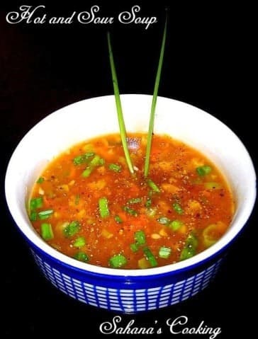 Hot And Sour Soup - Plattershare - Recipes, food stories and food lovers