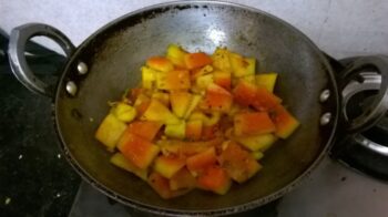 Tarbooz Ke Chilke Ki Sabzi / Watermelon Rind Curry - Plattershare - Recipes, food stories and food lovers