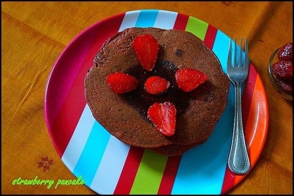 Strawberry Pancake - Plattershare - Recipes, Food Stories And Food Enthusiasts