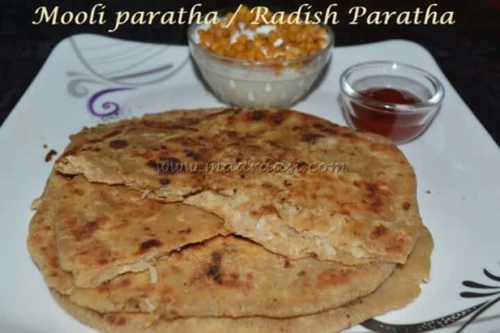 Mooli Paratha / Radish Paratha - Plattershare - Recipes, food stories and food lovers