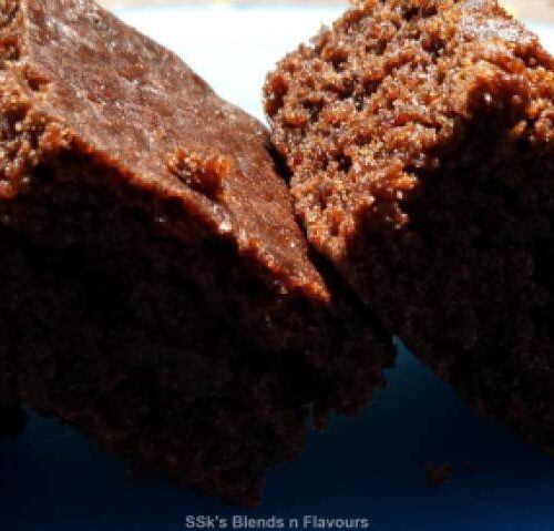Eggless Chocolate Walnut Brownie - Plattershare - Recipes, food stories and food enthusiasts