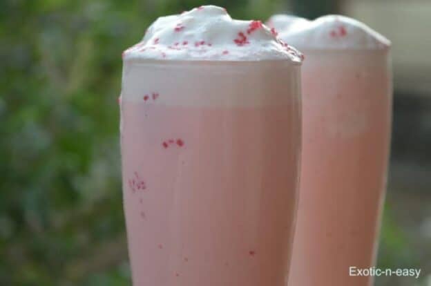 Strawberry Frappe - Plattershare - Recipes, Food Stories And Food Enthusiasts