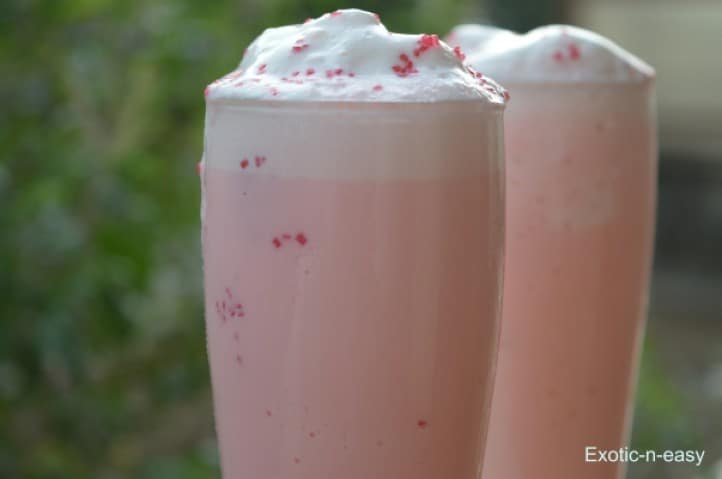 Strawberry Frappe - Plattershare - Recipes, food stories and food lovers