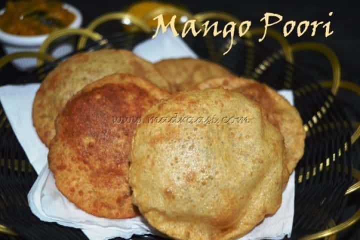 Mango Poori - Plattershare - Recipes, food stories and food lovers