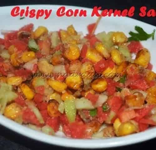 Crispy Corn Kernel Salad - Plattershare - Recipes, food stories and food enthusiasts