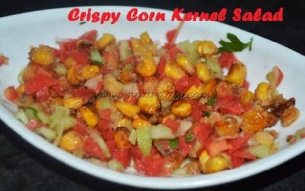 Crispy Corn Kernel Salad - Plattershare - Recipes, Food Stories And Food Enthusiasts