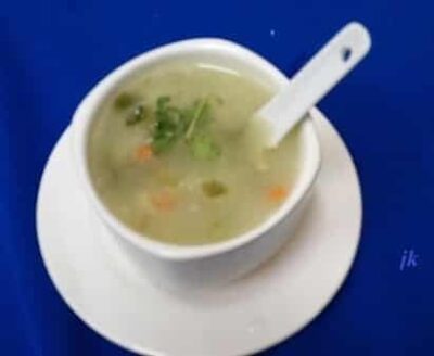 Soothing Sabudana & Sweet Corn Soup (Perfect for Sensitive Stomachs) - Plattershare - Recipes, food stories and food lovers Soothing Sabudana & Sweet Corn Soup (Perfect for Sensitive Stomachs) - Plattershare - Recipes, food stories and food lovers