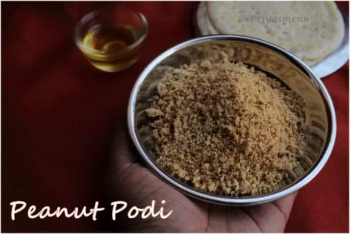 Peanut Powder / Peanut Podi - Plattershare - Recipes, food stories and food lovers