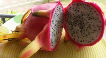 Custard Apple & Dragon Fruit Cake - Plattershare - Recipes, food stories and food lovers