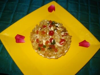 Paneer-Gond Pie - Plattershare - Recipes, food stories and food lovers