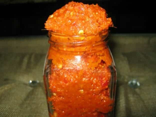 Red Hot Chili Dip/ Lal Mirch Ki Chutney - Plattershare - Recipes, Food Stories And Food Enthusiasts