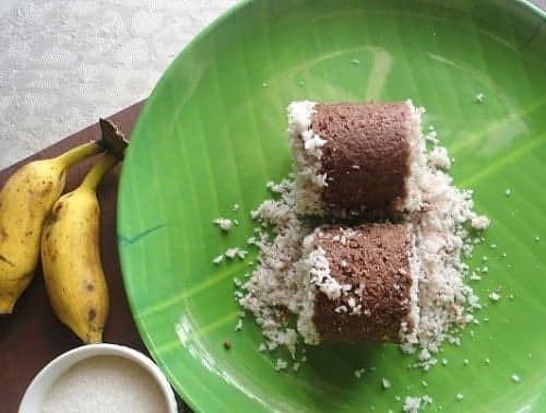 Ragi Flour Puttu | Finger Millet Steamed Cake - Plattershare - Recipes, food stories and food enthusiasts