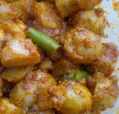 Instant Potato Pickle (Aloo Ka Achar) - Plattershare - Recipes, food stories and food enthusiasts