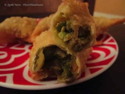 Mom's Potato-Free Vegetable Samosas: A Refreshingly Light Twist - Plattershare - Recipes, food stories and food lovers Mom's Potato-Free Vegetable Samosas: A Refreshingly Light Twist - Plattershare - Recipes, food stories and food lovers