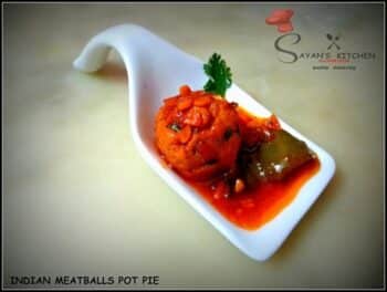 Indian Meatball Pot Pie - Plattershare - Recipes, food stories and food lovers