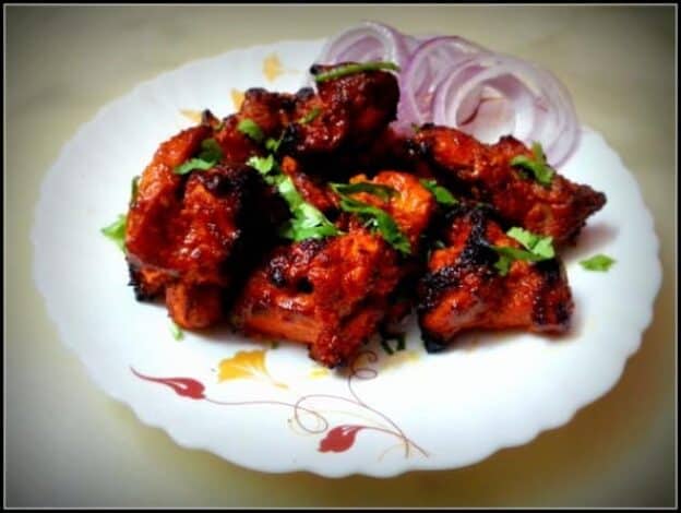 Chicken Tikka Kebab - Plattershare - Recipes, Food Stories And Food Enthusiasts