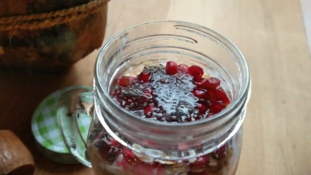 Chia Seeds Fruity Parfait - Plattershare - Recipes, Food Stories And Food Enthusiasts