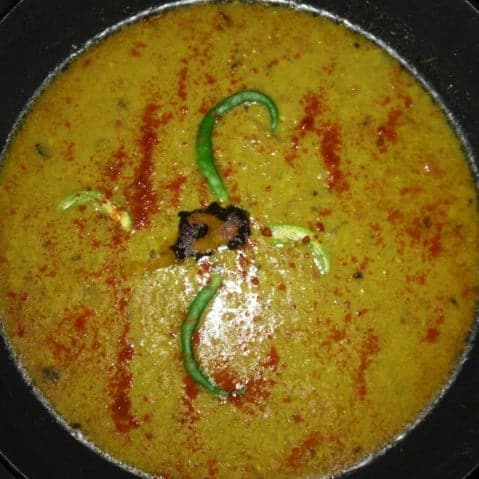 Mansoor Daal With Raw Mango Slice - Plattershare - Recipes, Food Stories And Food Enthusiasts