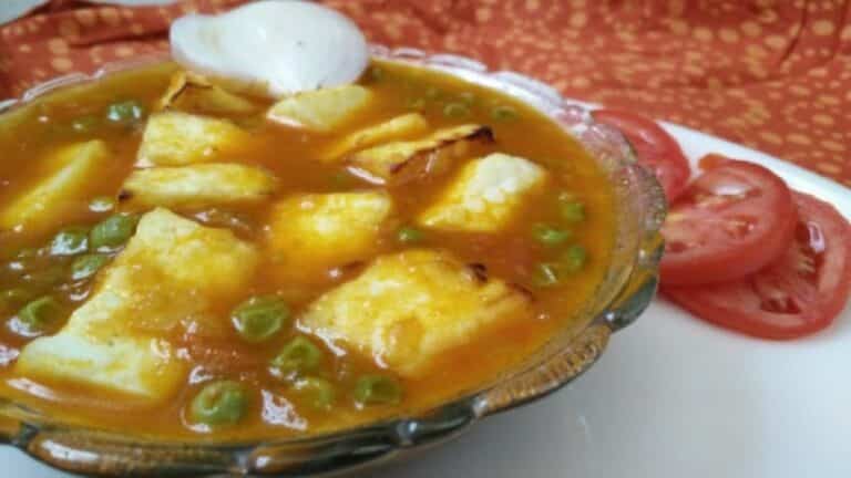 Matar Paneer Recipe With Soup Maker - Plattershare - Recipes, food stories and food lovers